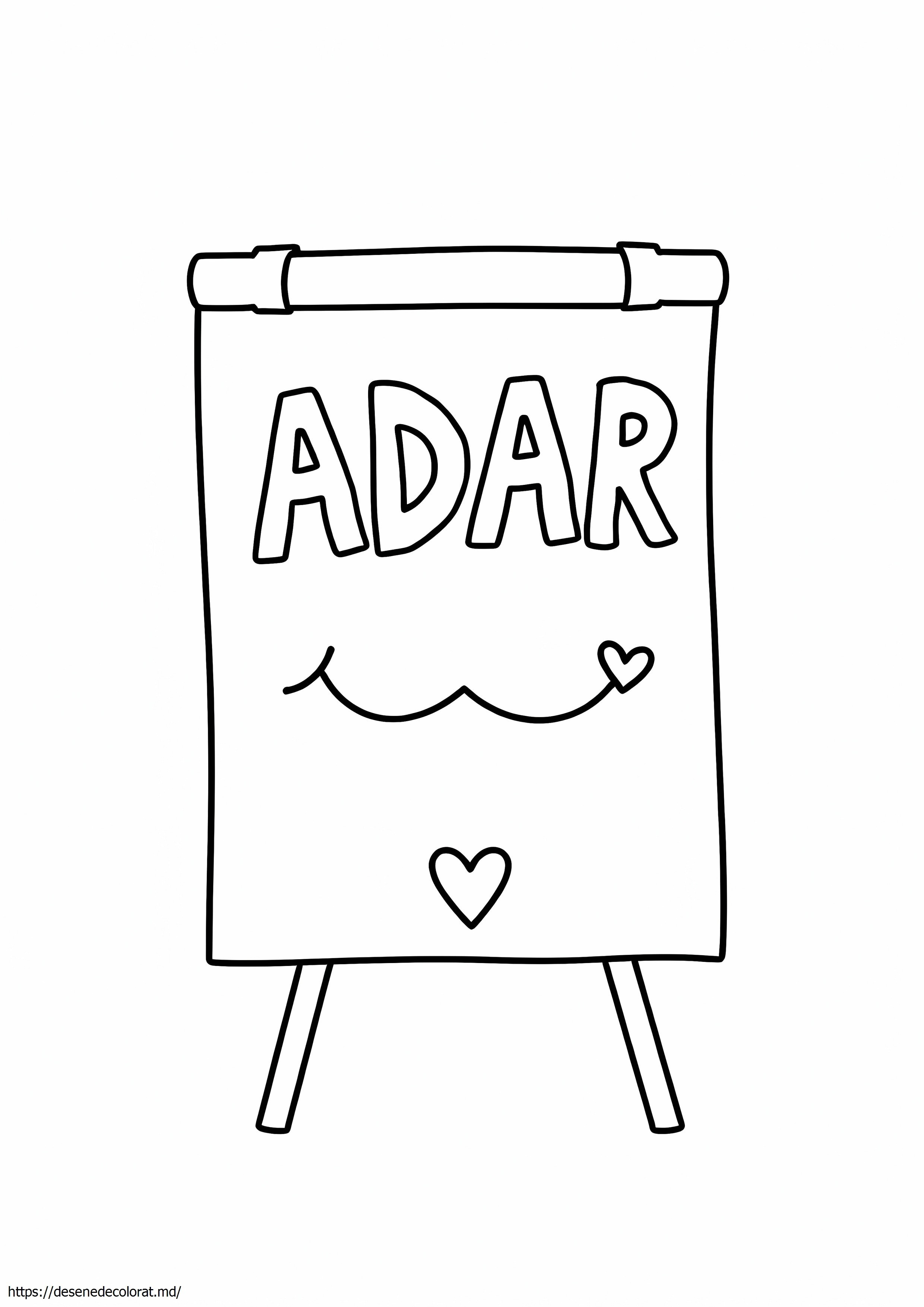 Adar poster