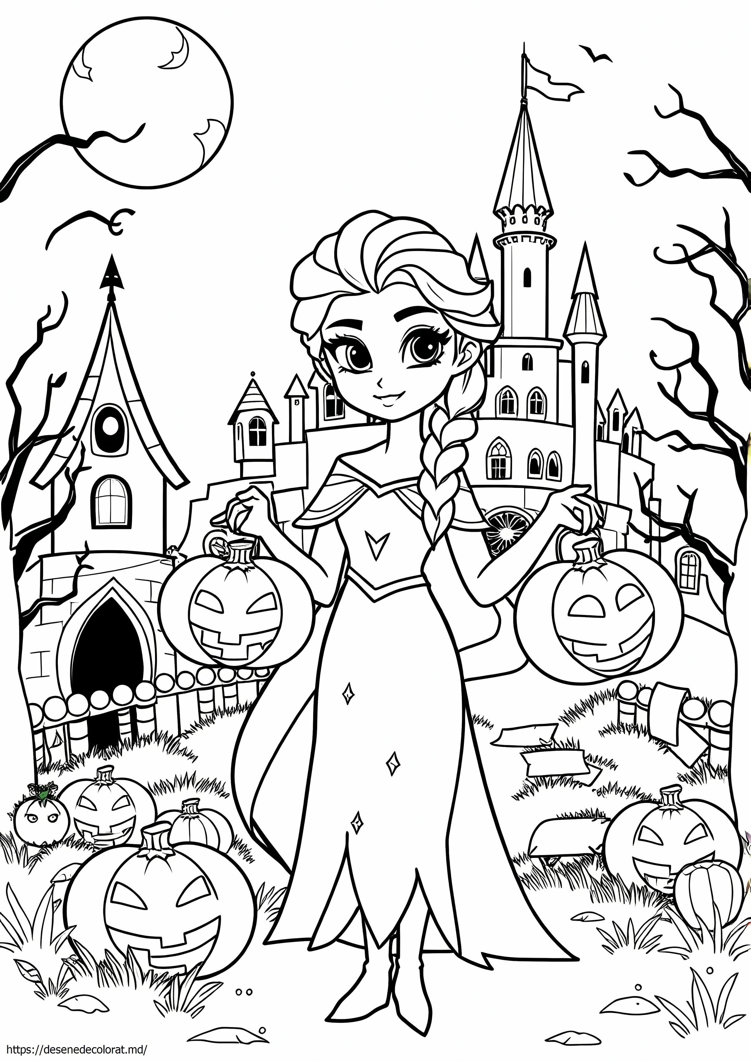 Elsa de Halloween