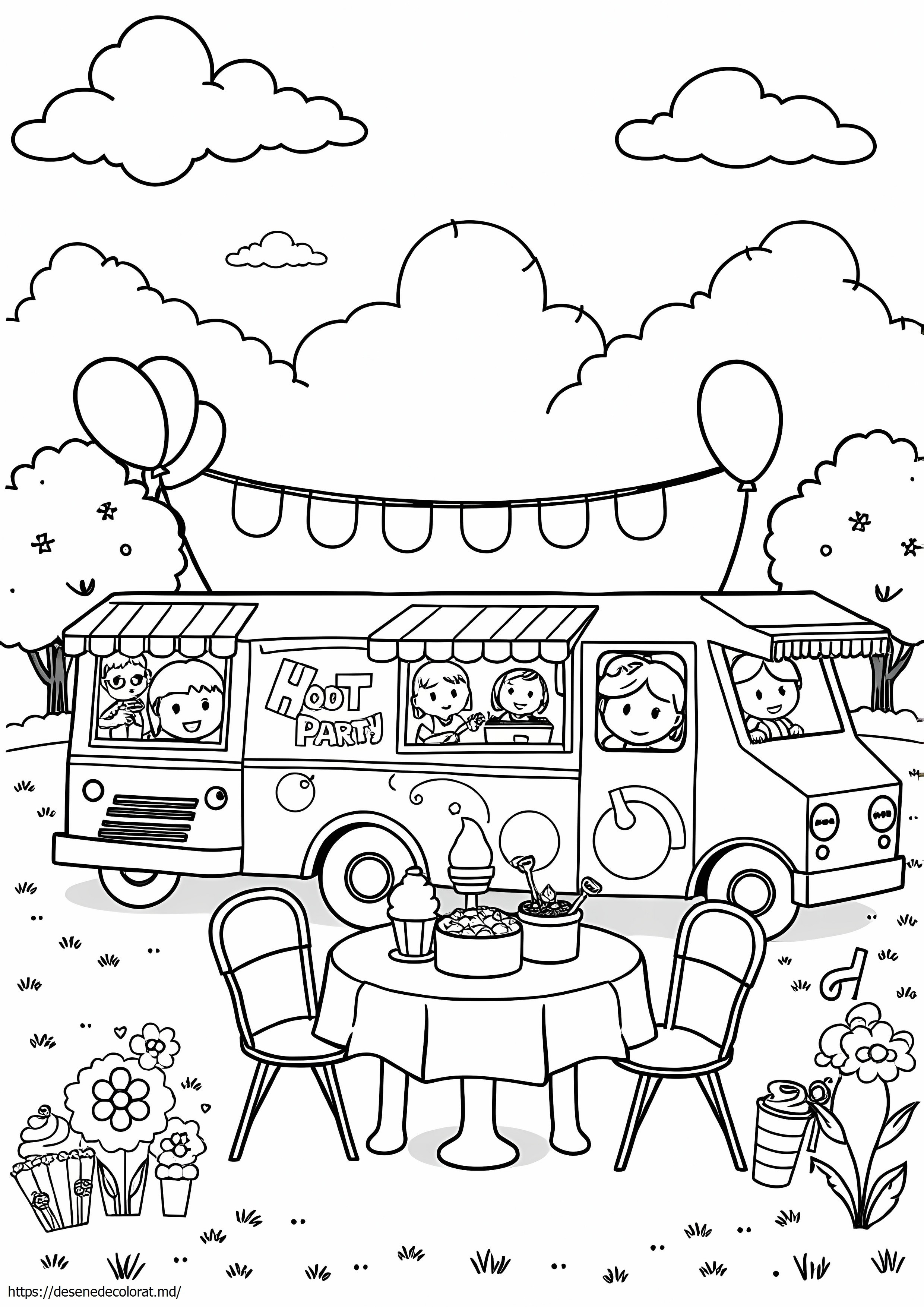 Petrecere cu food truck