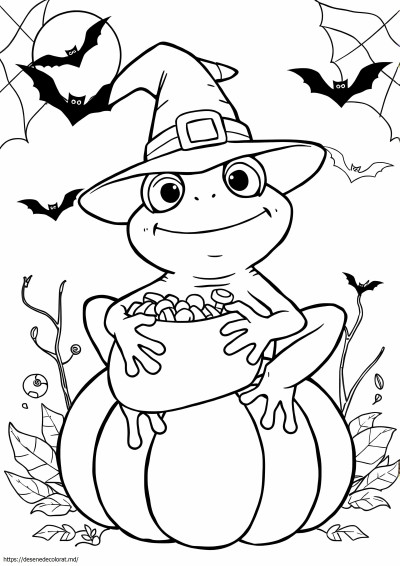 Broasca de Halloween
