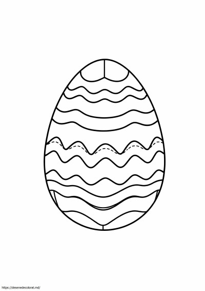 Ou de Paște geometric