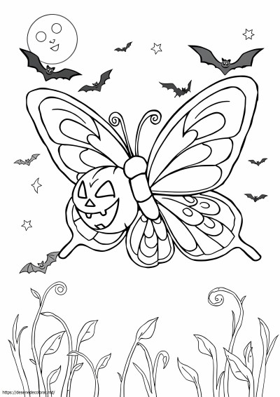 Fluture de Halloween