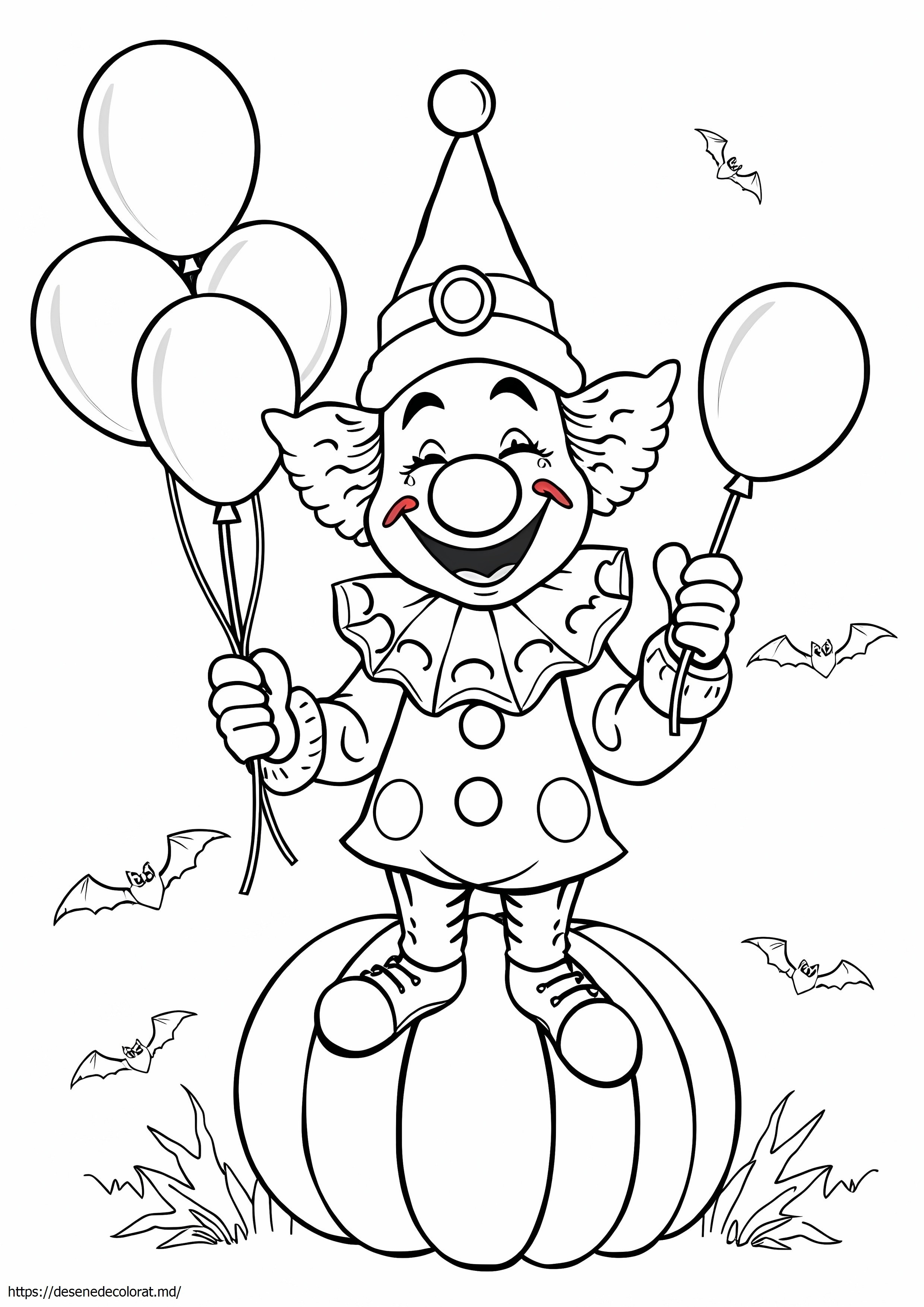 Clovn de Halloween