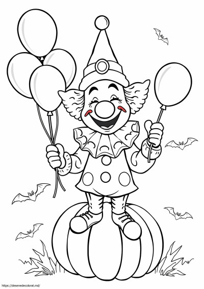 Clovn de Halloween