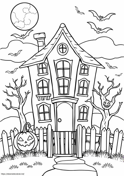 Casă bântuită de Halloween