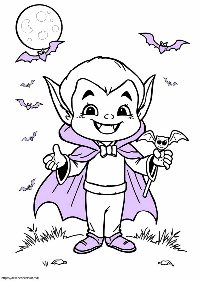 Vampir de Halloween