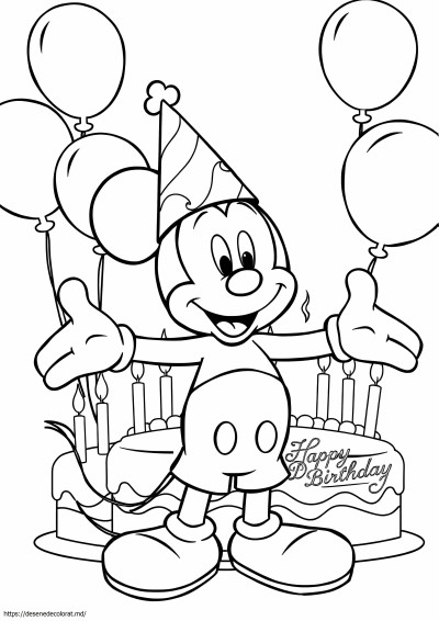 La multi ani mickey mouse
