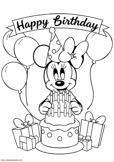 La multi ani minnie mouse