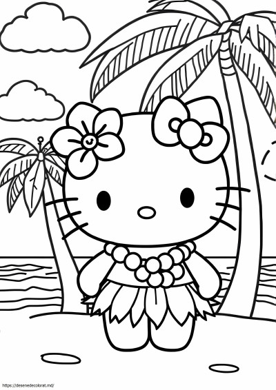 Hawaian hello kitty