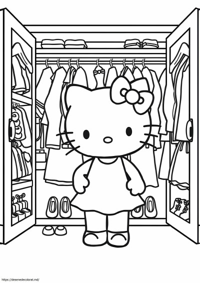 Imbraca-te hello kitty