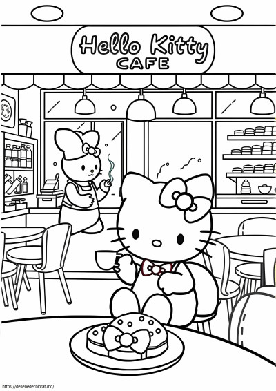 Cafenea hello kitty