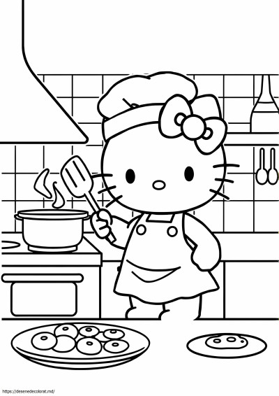 Hello Kitty gătit