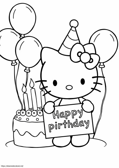 Hello kitty la multi ani