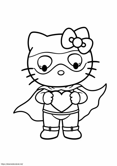 Hello kitty super-erou