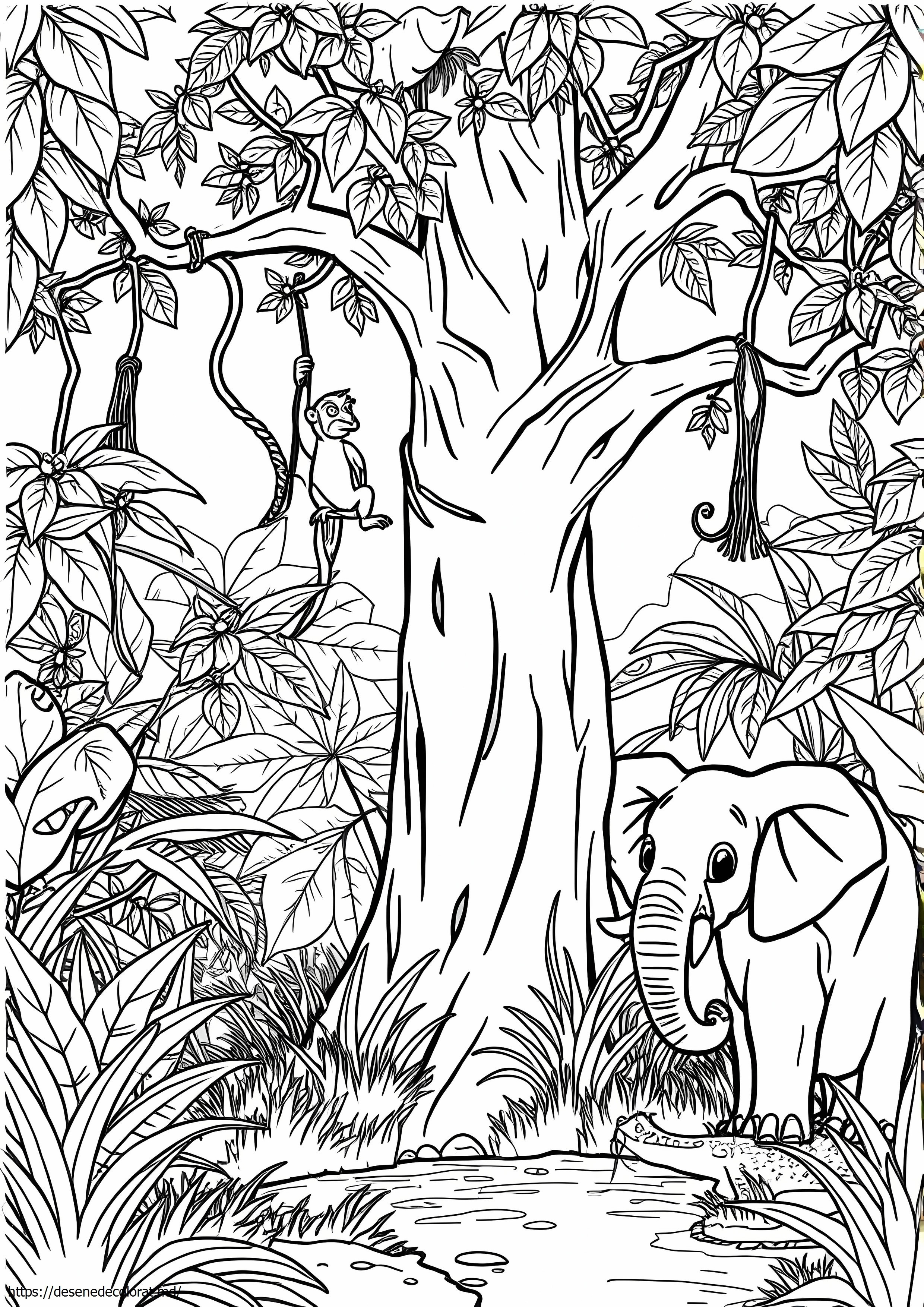 Scena junglei