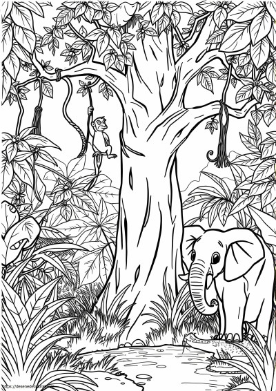 Scena junglei