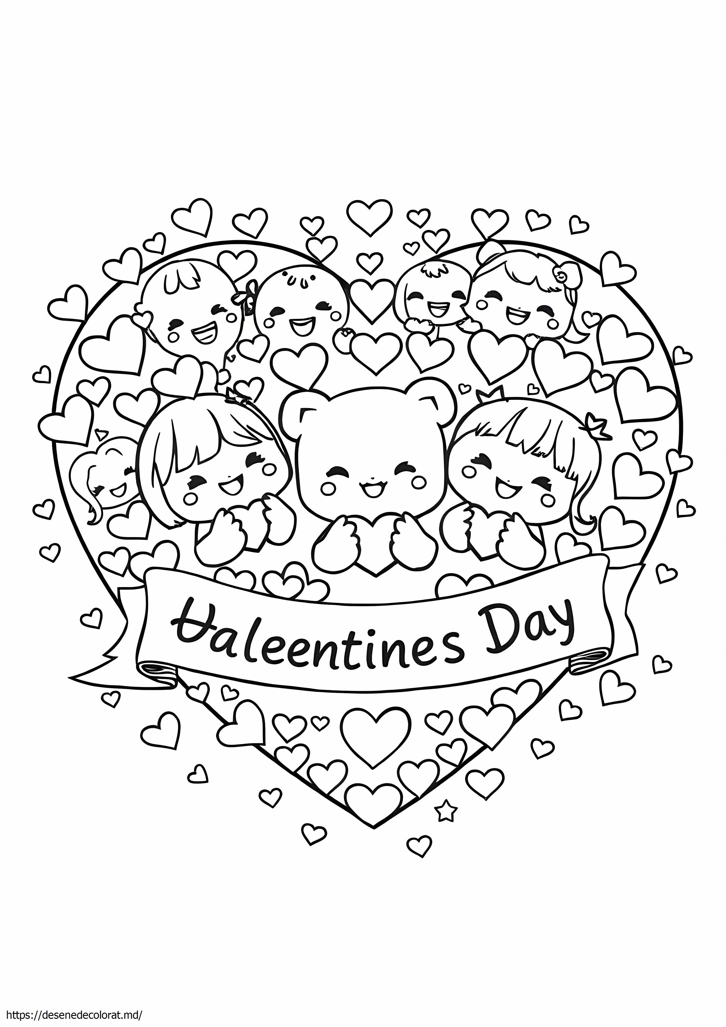 Valentines kawaii
