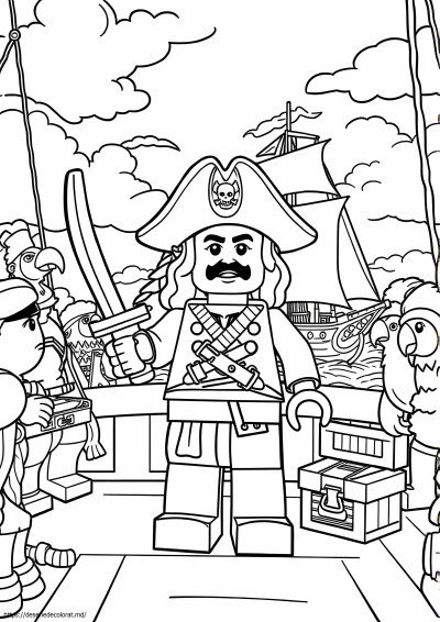 Lego pirații din Caraibe