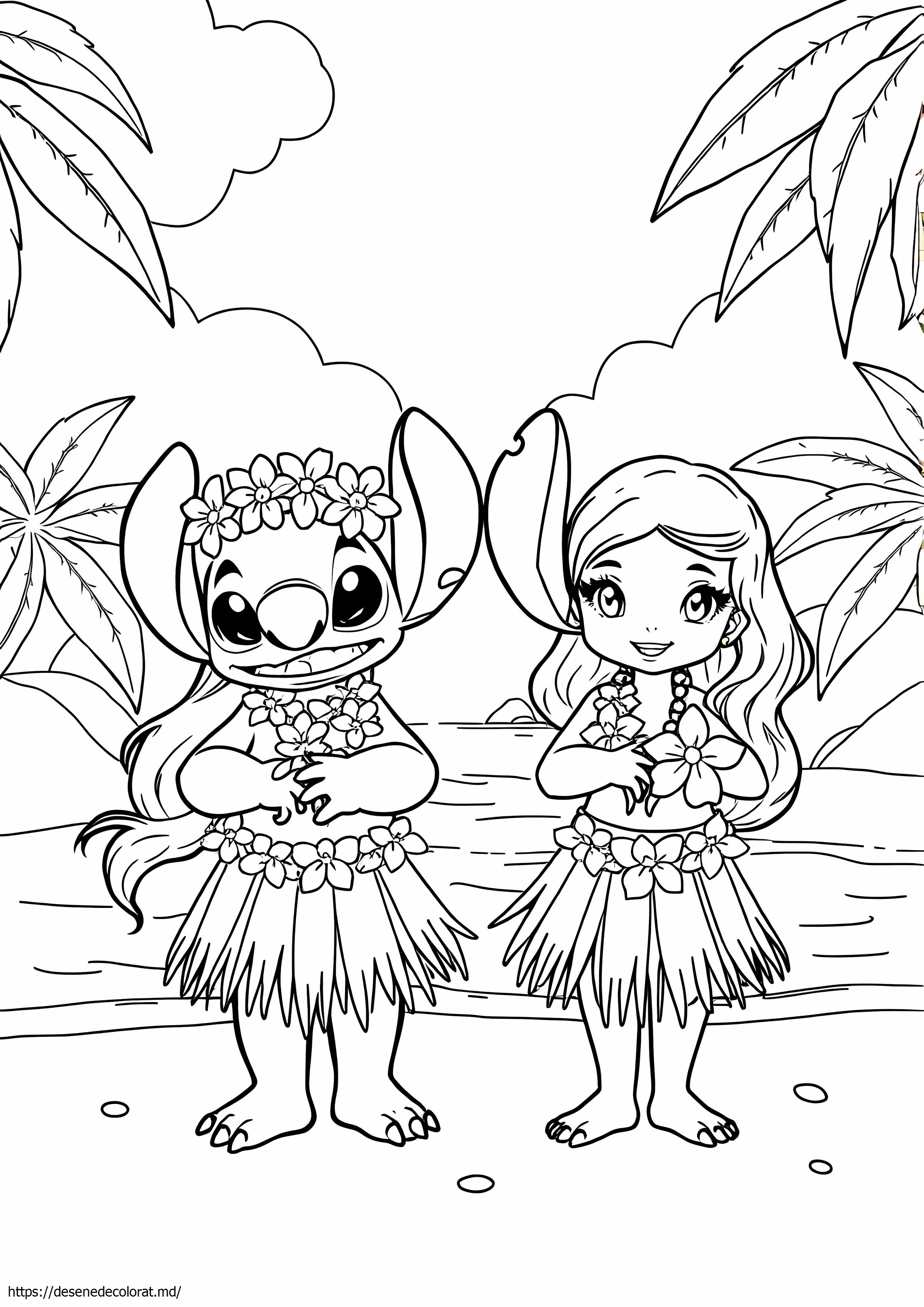 Lilo and stitch hula