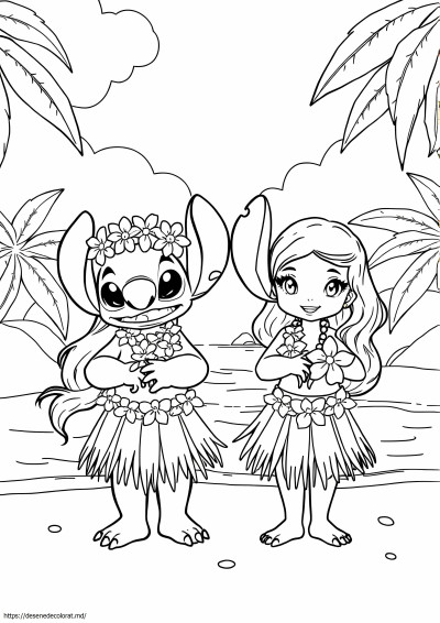 Lilo and stitch hula