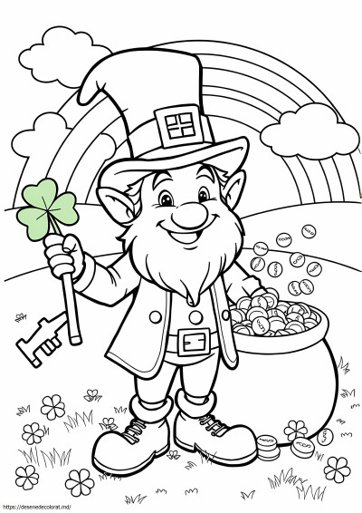 Leprechaun cu noroc