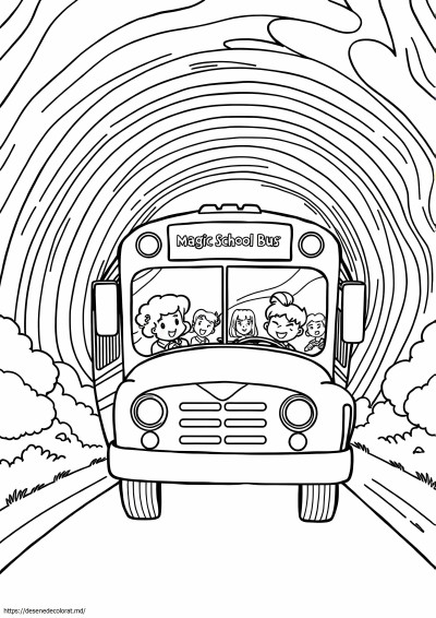Autobuzul școlar magic