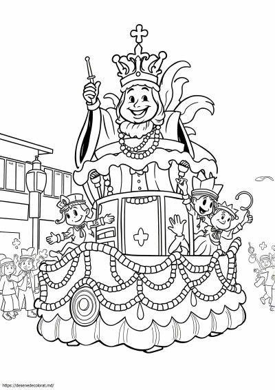 Mardi gras float