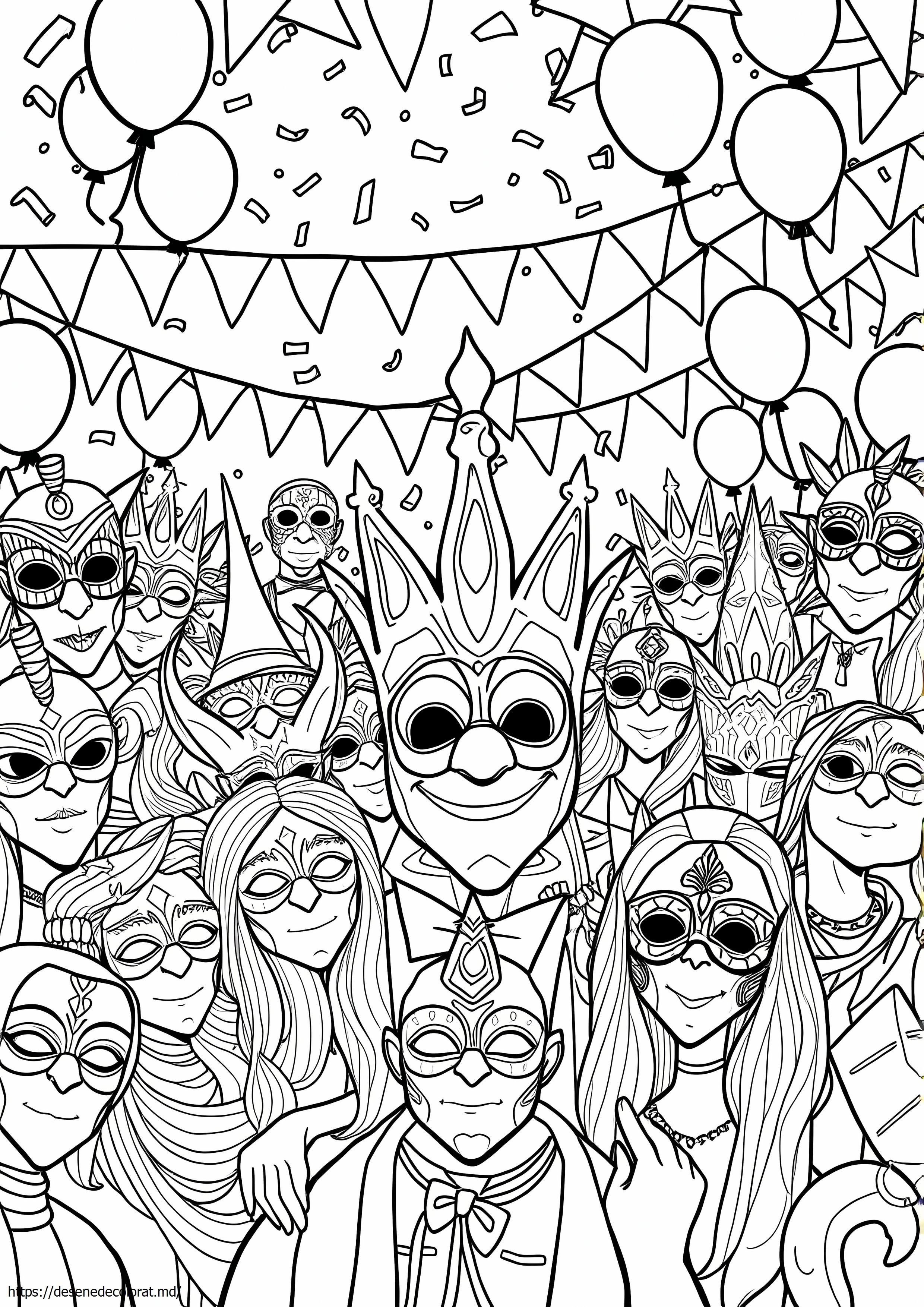 Carnaval cu masca