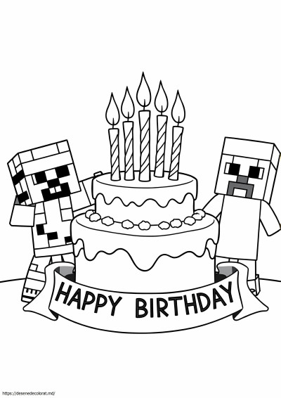 Ziua de nastere minecraft