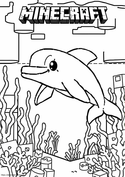 Delfin minecraft