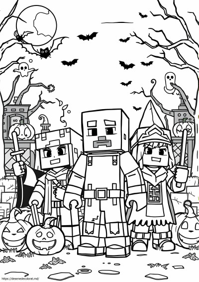 Minecraft halloween