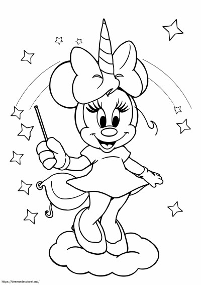 Minnie mouse unicorn