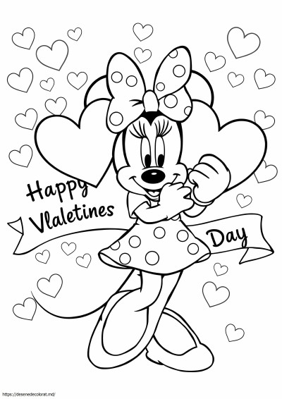 Minnie mouse ziua indragostitilor