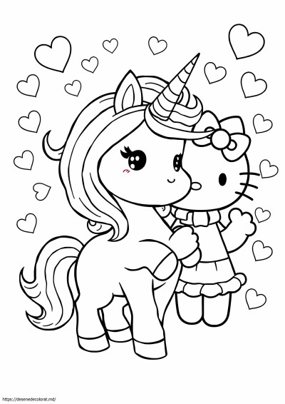Unicorn roz unicorn hello kitty