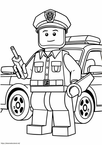 Ofițer de poliție lego poliție