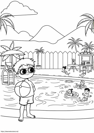 Petrecere la piscină