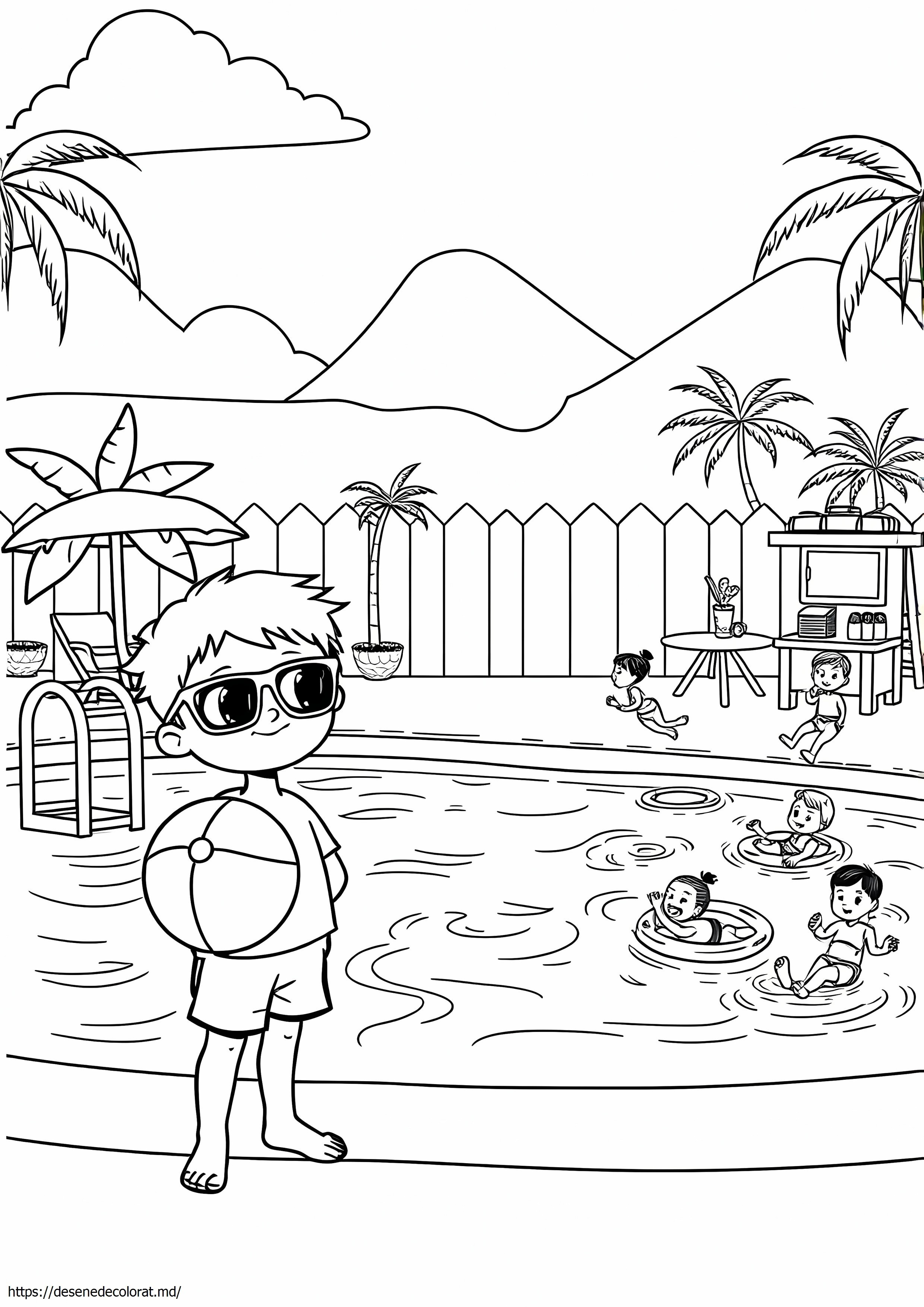 Petrecere la piscină