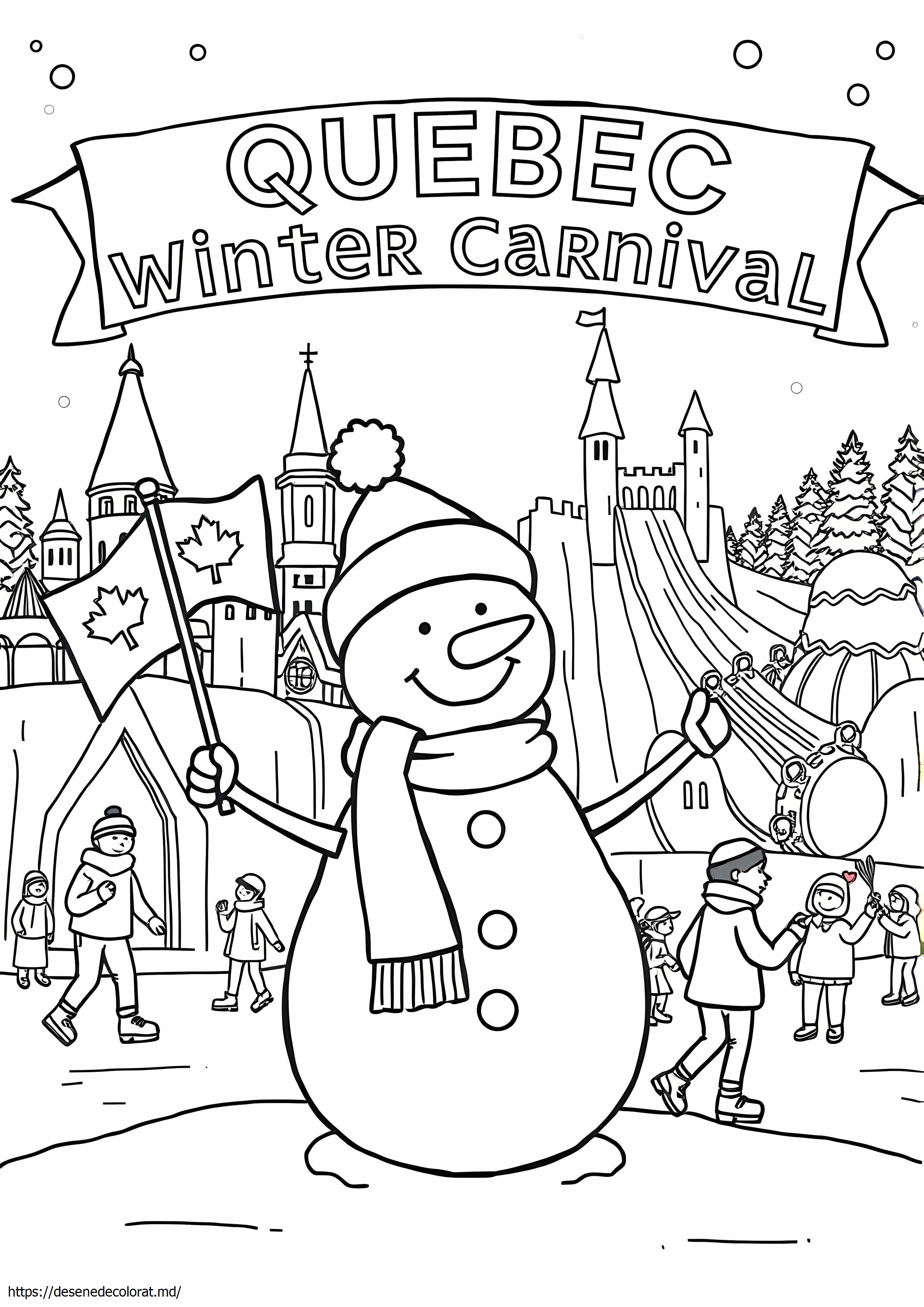 Carnavalul de iarnă din Quebec