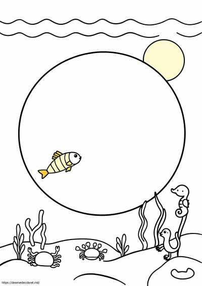 Ocean subacvatic simplu