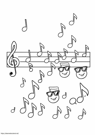 Note muzicale misto