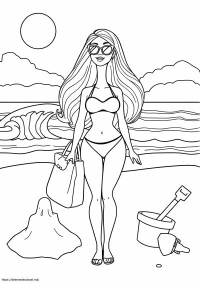 Barbie de plajă de vară