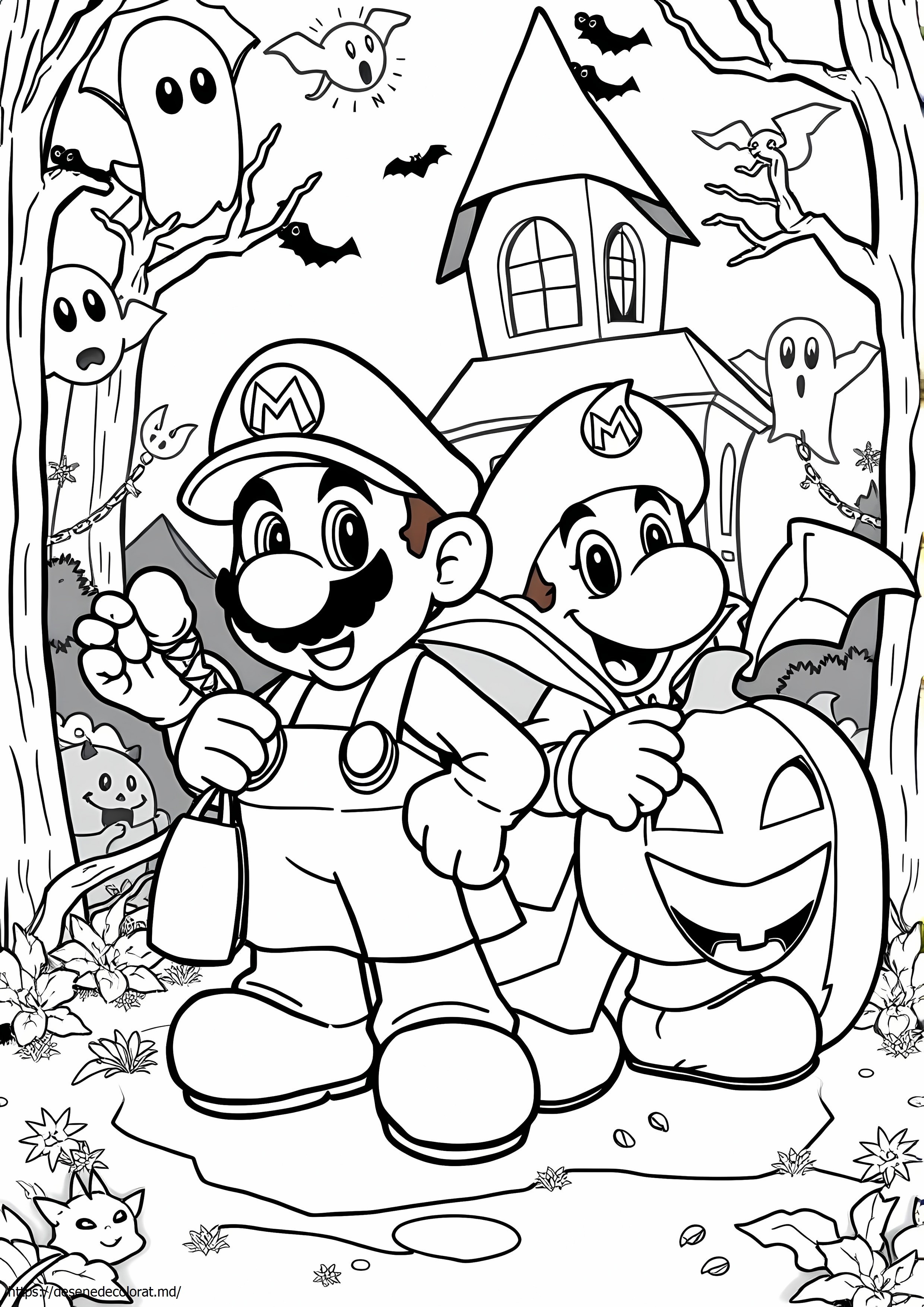 Super mario halloween