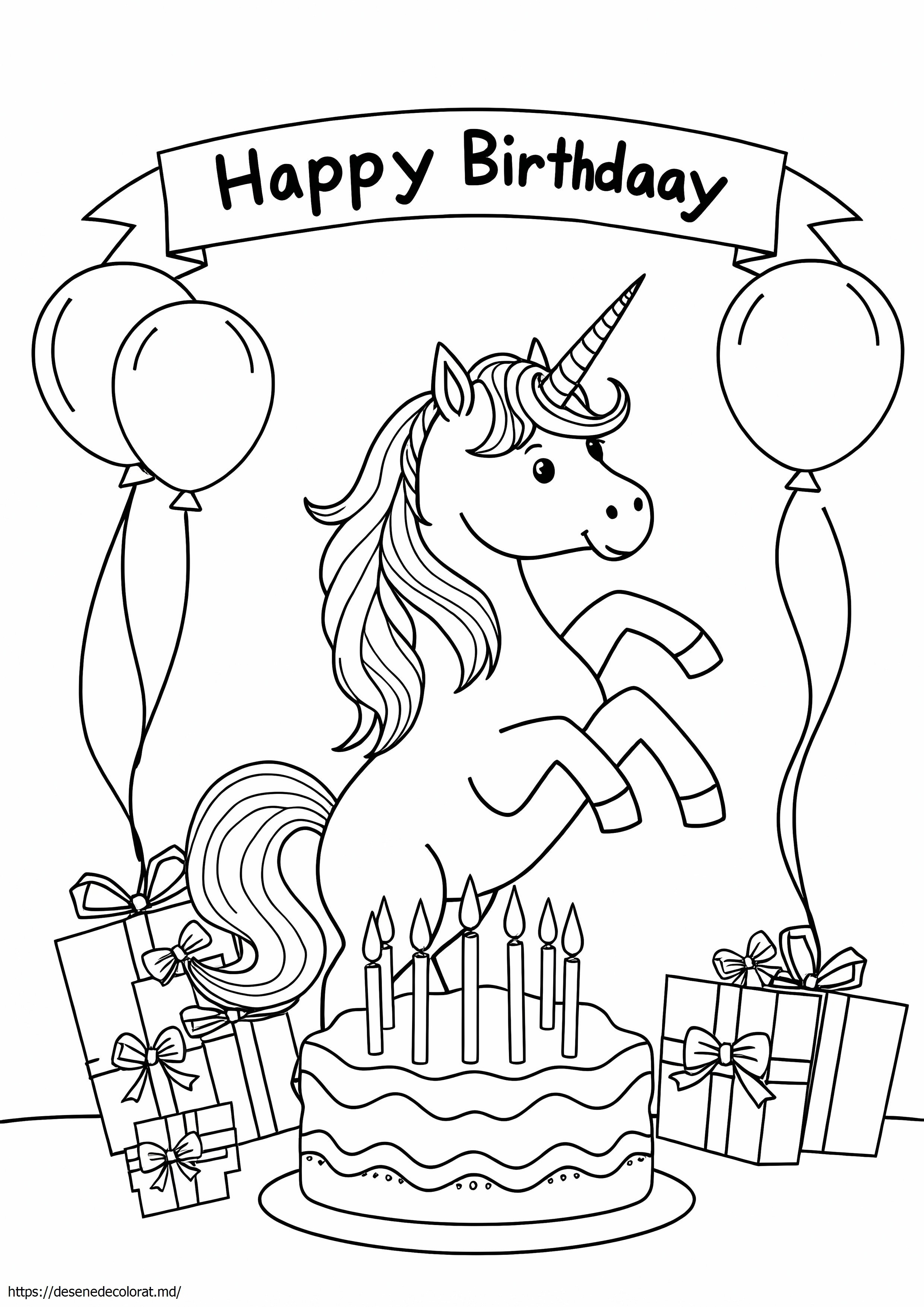 Ziua de naștere unicorn