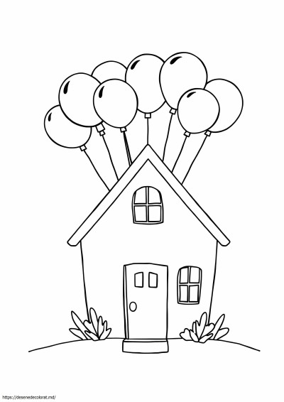 Casa cu baloane