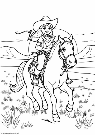 Cowgirl de vest