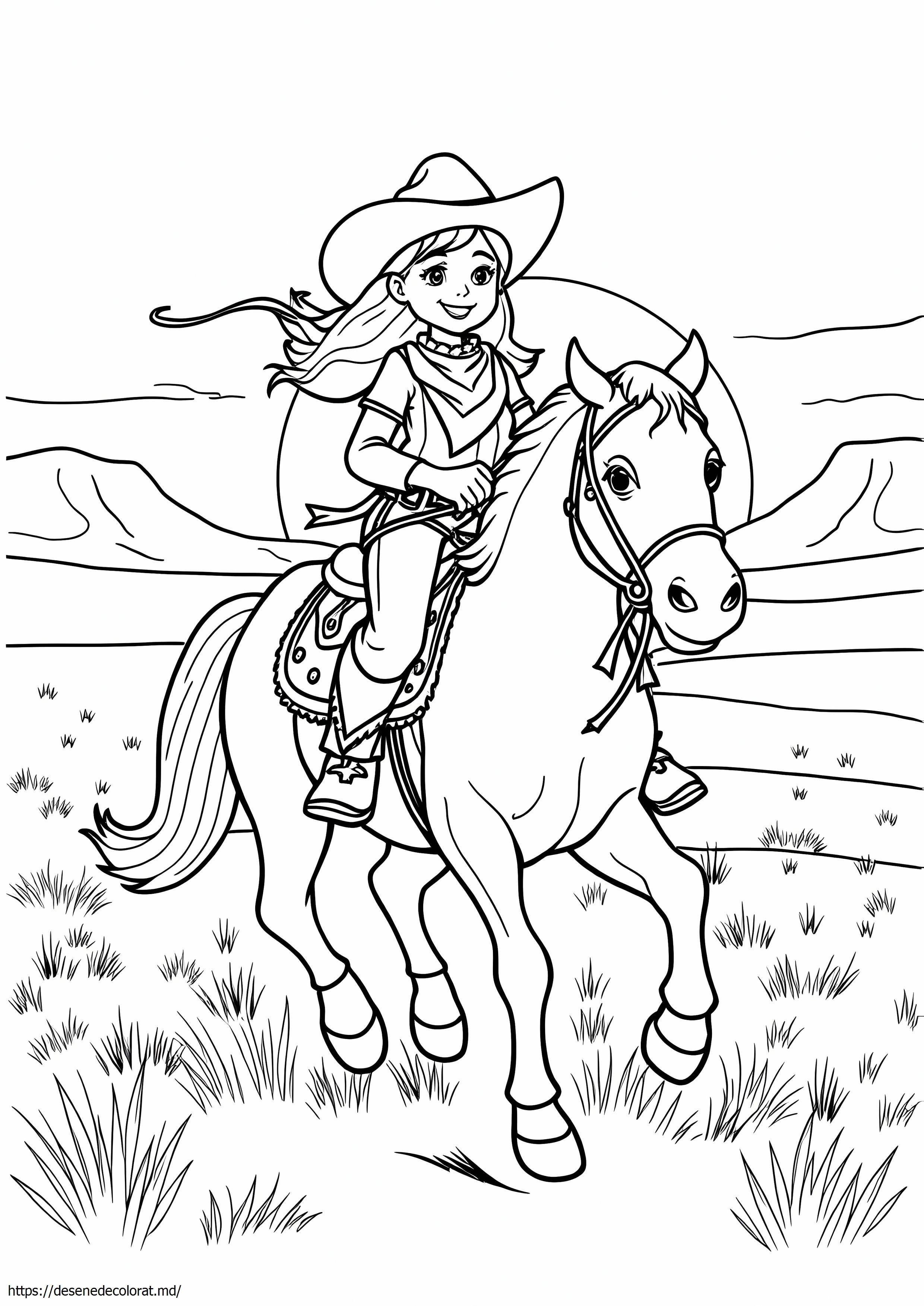 Cowgirl de vest