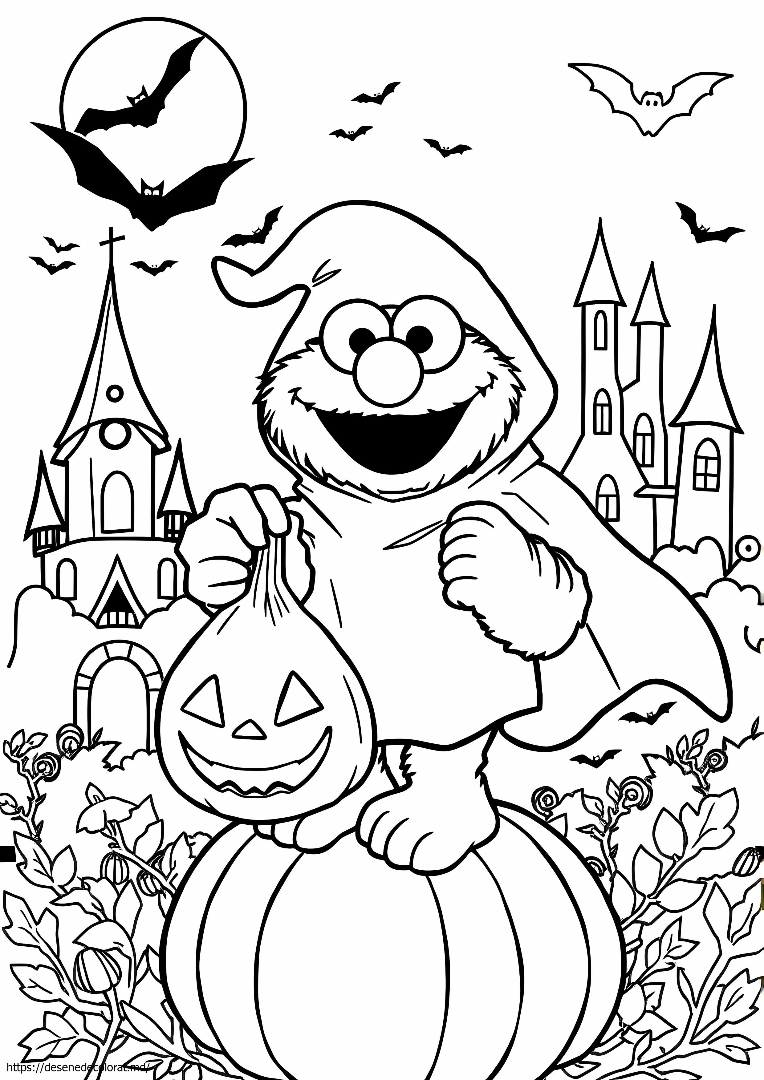 Monstru de prăjituri de Halloween