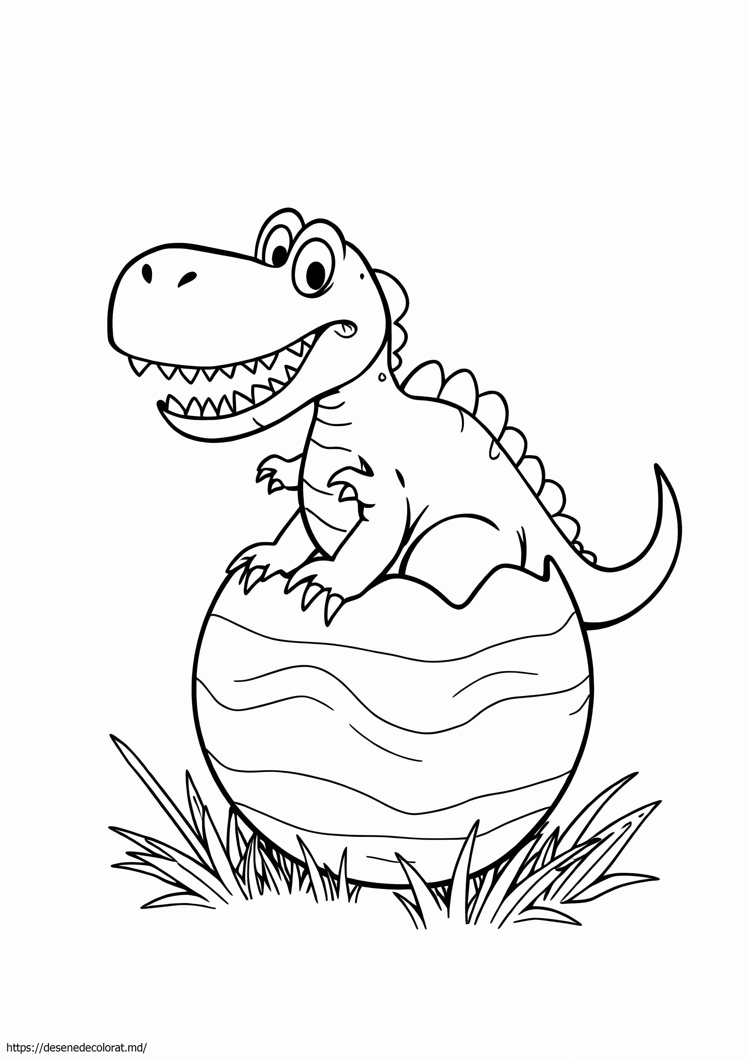 Ou de Paște de dinozaur