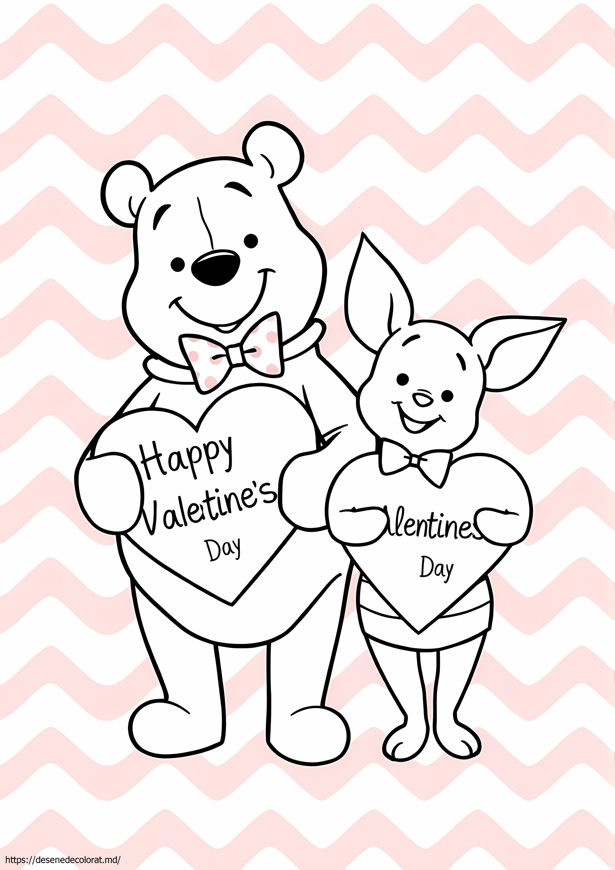 Disney winnie the pooh ziua îndrăgostiților