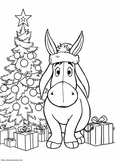 Eeyore Crăciun